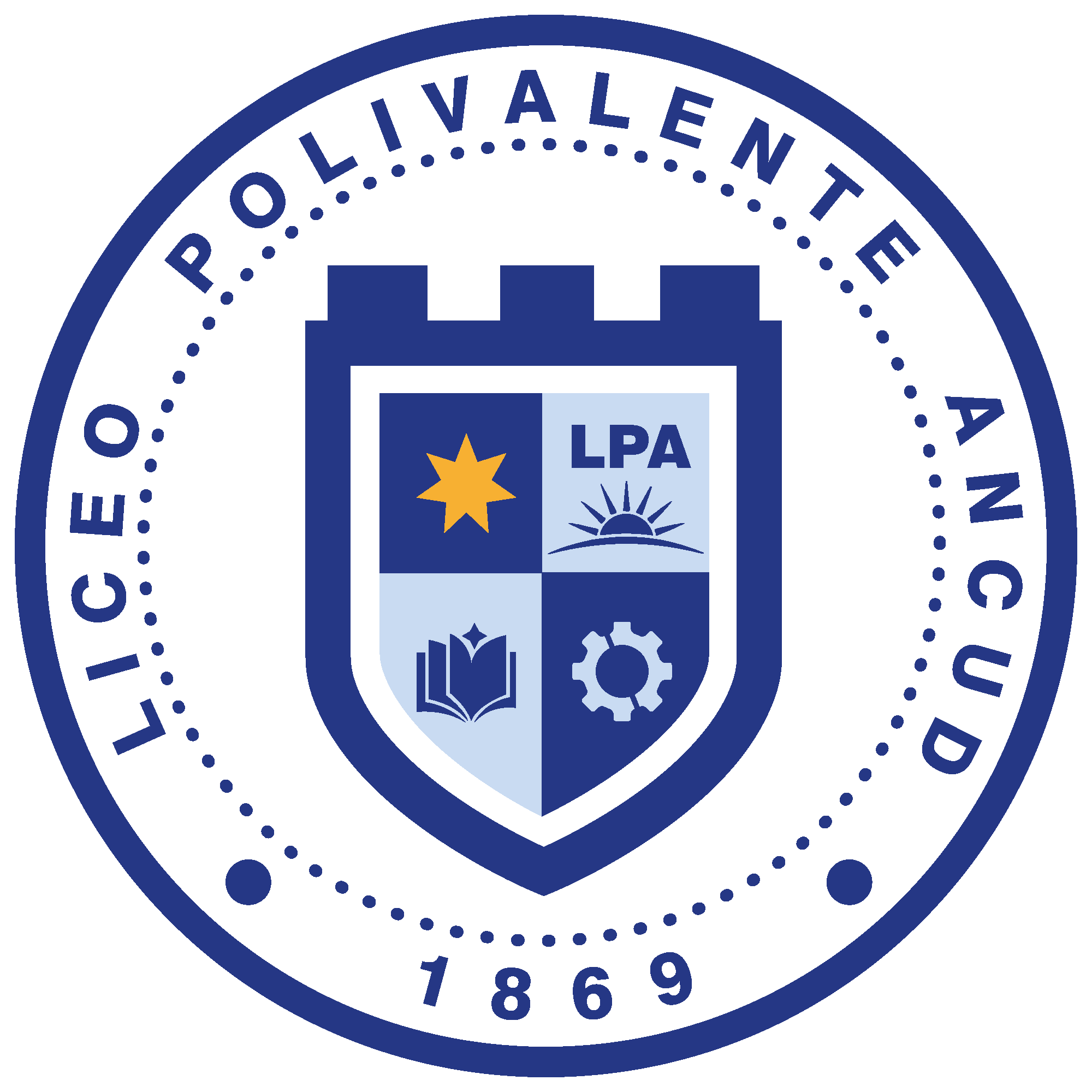 Insignia de Liceo Polivalente de Ancud