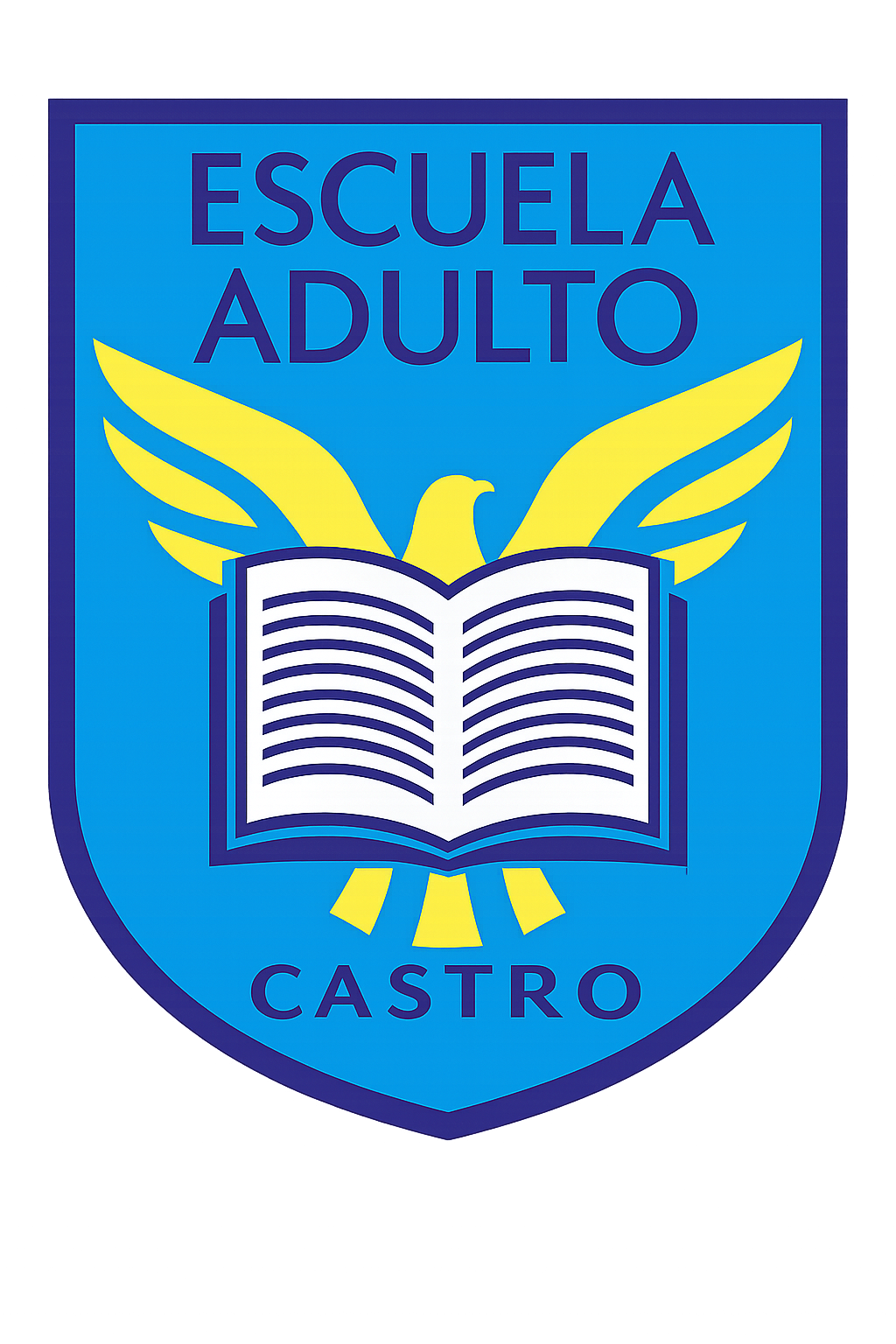 Insignia de Escuela de Adultos de Castro