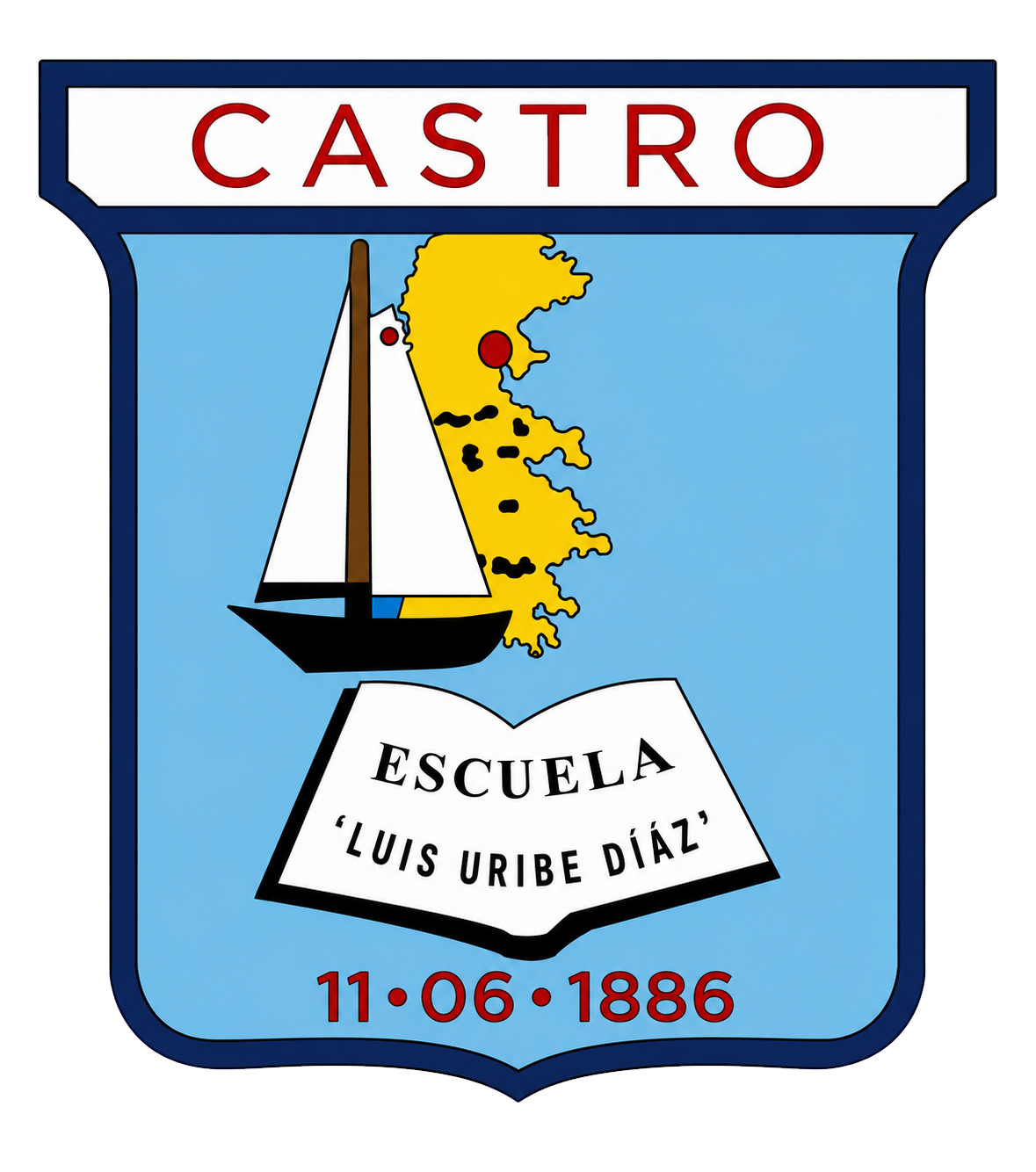 Insignia de Escuela Luis Uribe Díaz