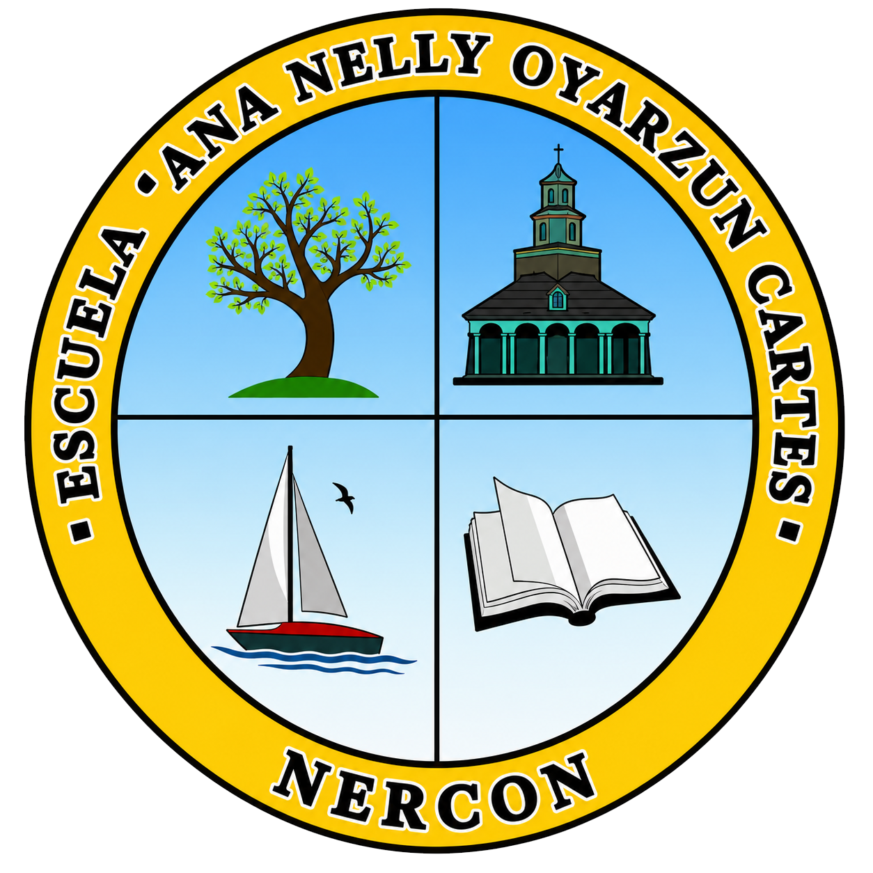 Insignia de Escuela Rural Ana Nelly Oyarzún Cartes