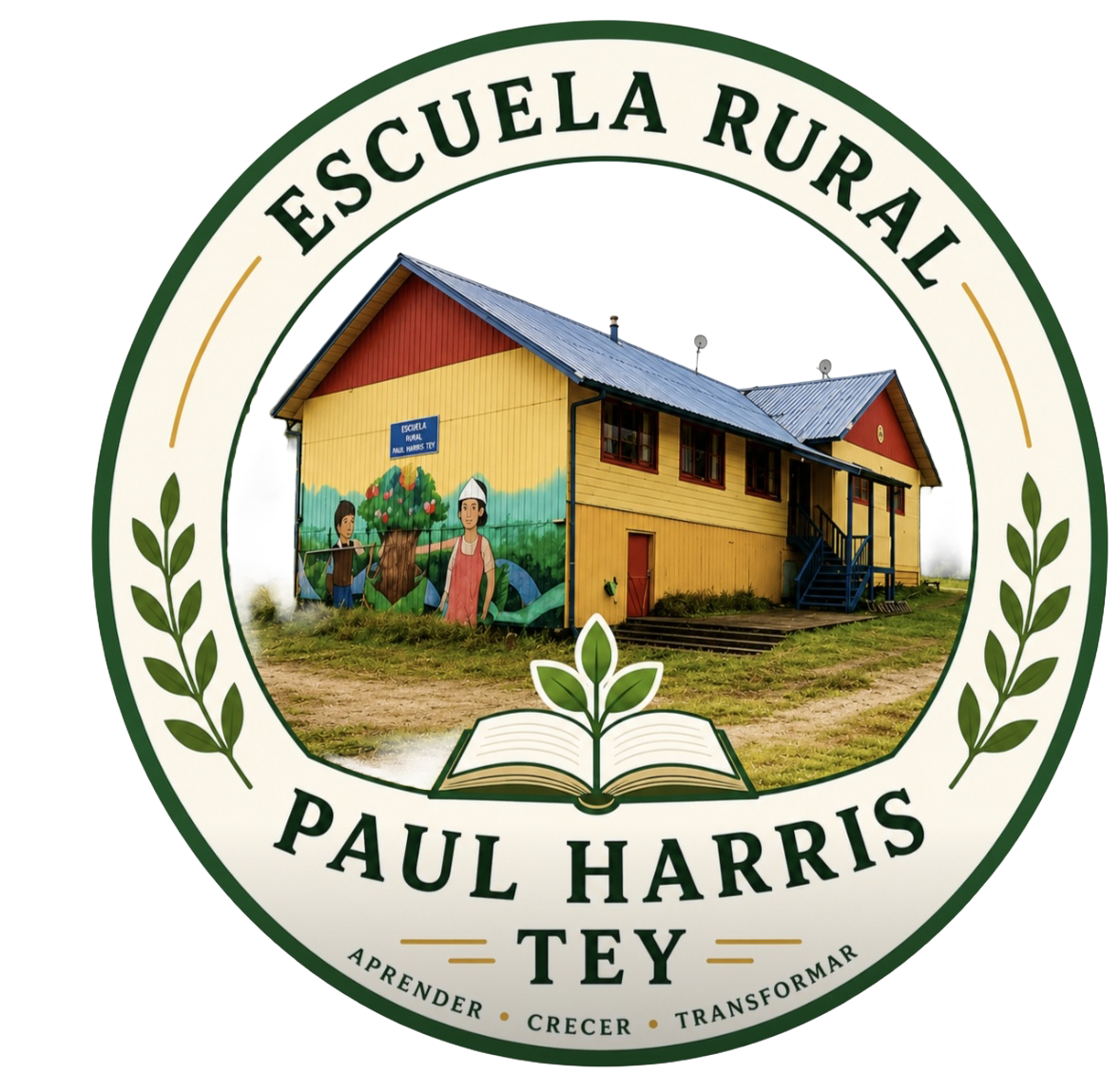 Insignia de Escuela Rural Paul Harris